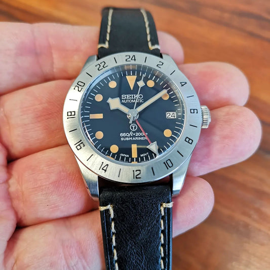 Submariner GMT Mod Leather Strap