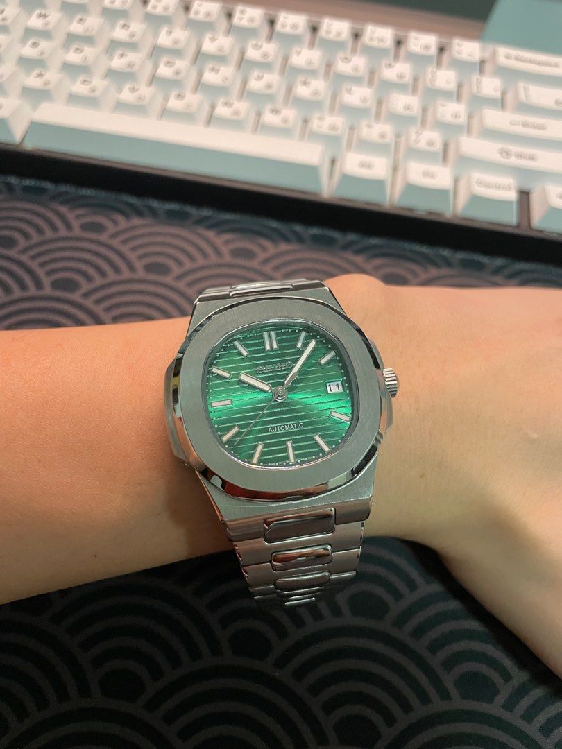 Nautilus Green Dial Mod