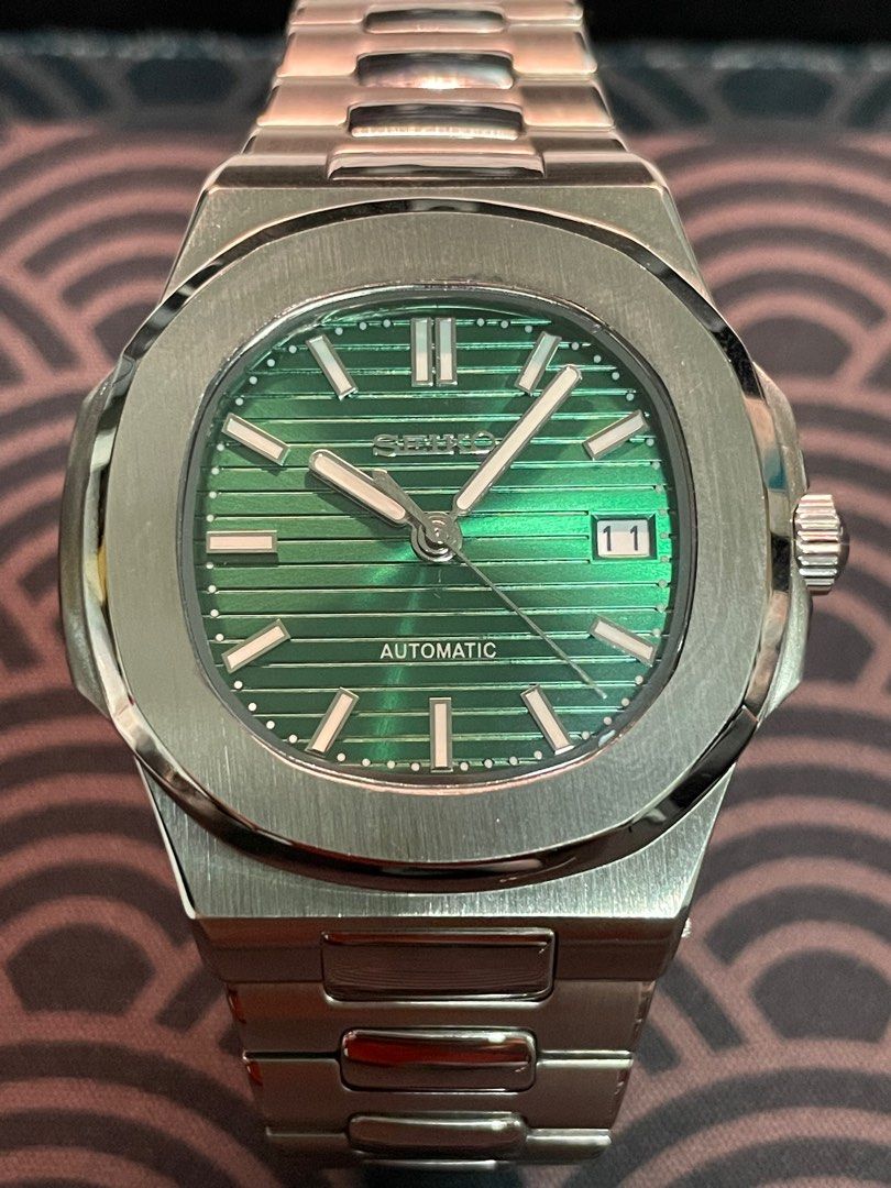 Nautilus Green Dial Mod